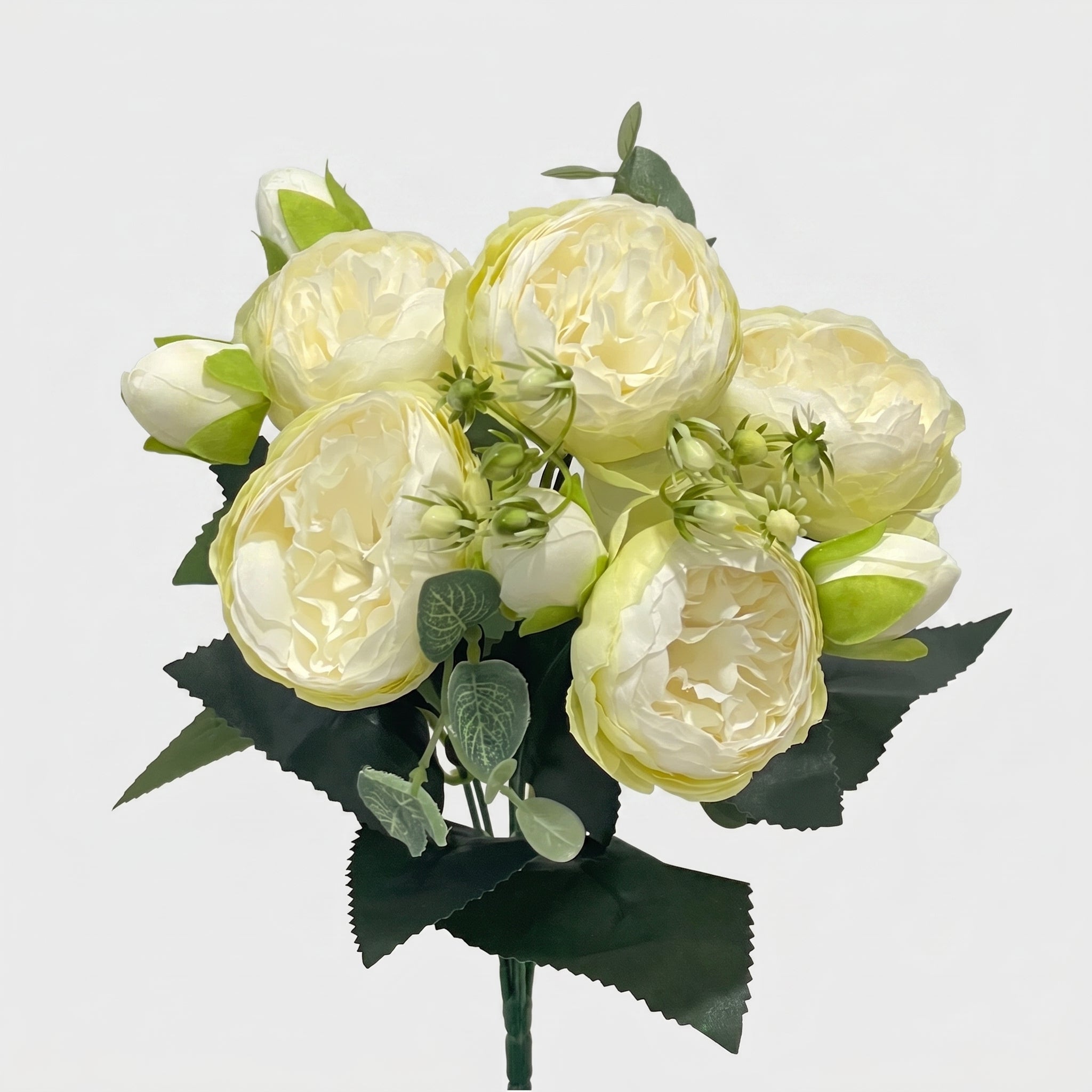 21.5-in Silk Peony Stem Bundle Secondary image