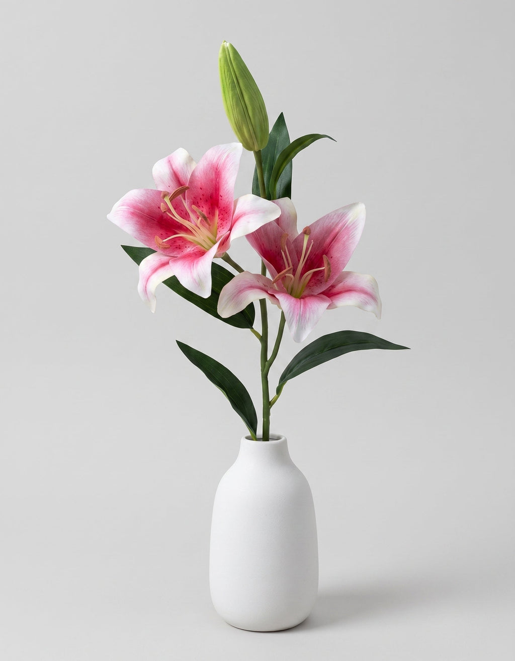 Casablanca Real Touch Large Lily Single Stem - Pink (edited)