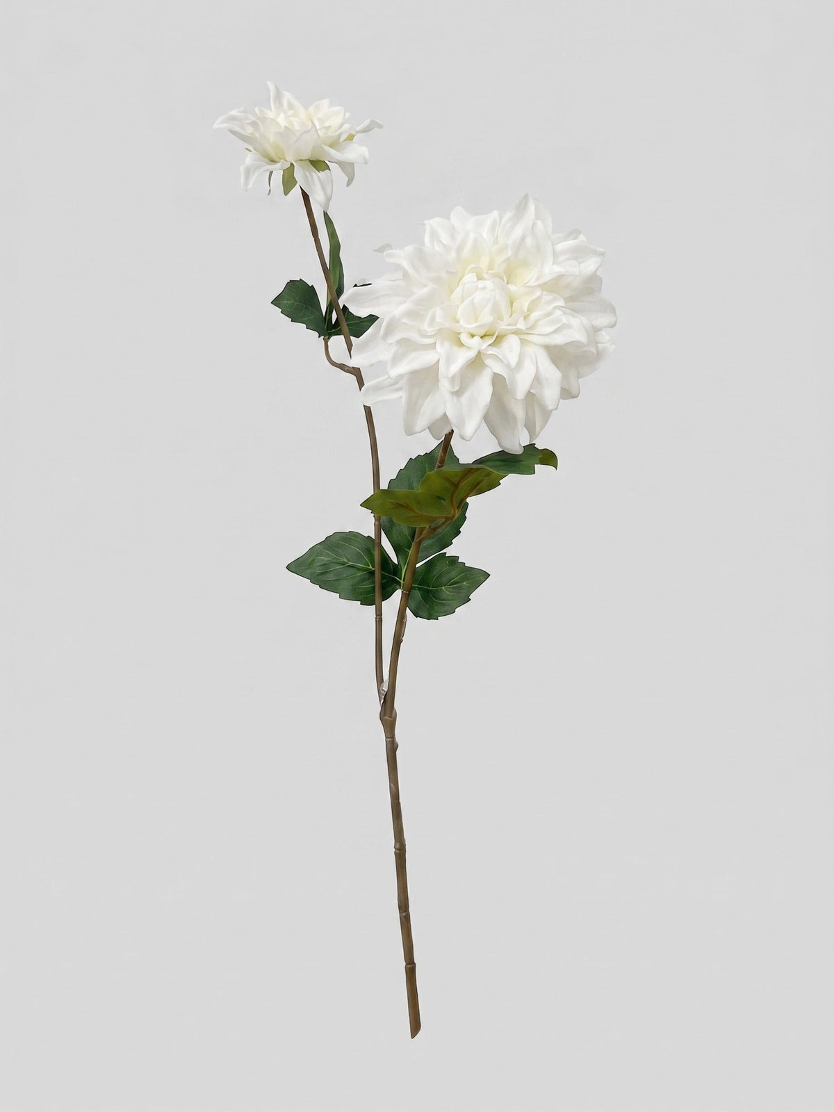 Real Touch Dahlia Stem | White Faux Dahlia 22" - White