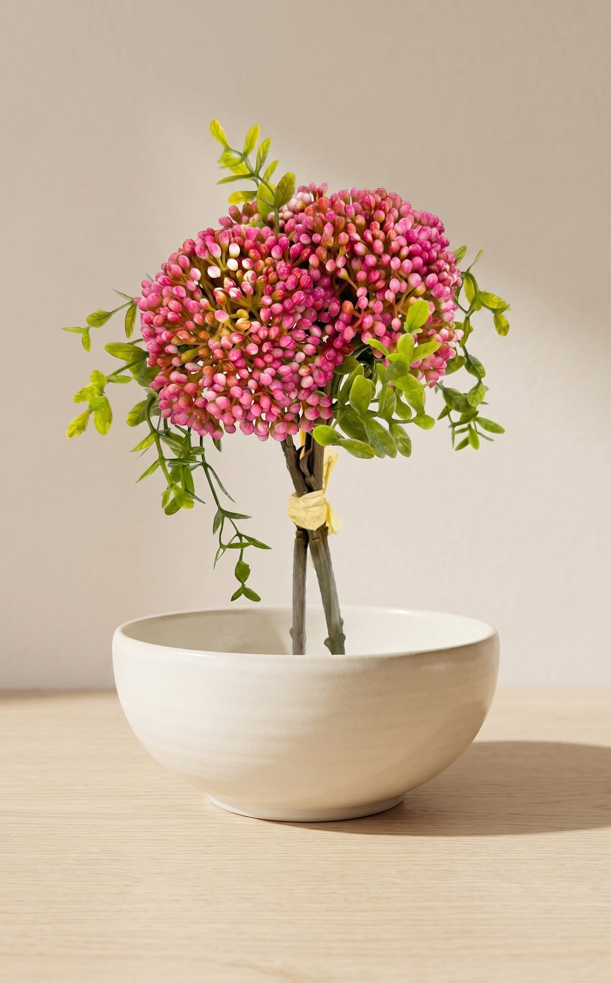 Pink Oat Berry Fruit Stems | Artificial Floral Filler - Pink (extra)