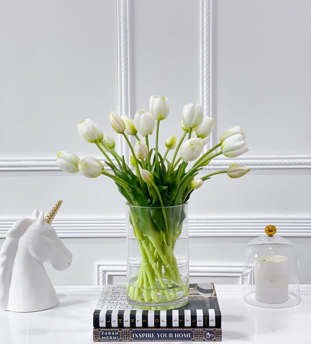 16-in Real Touch Tulip Stem Bundle of 5 - Gallery