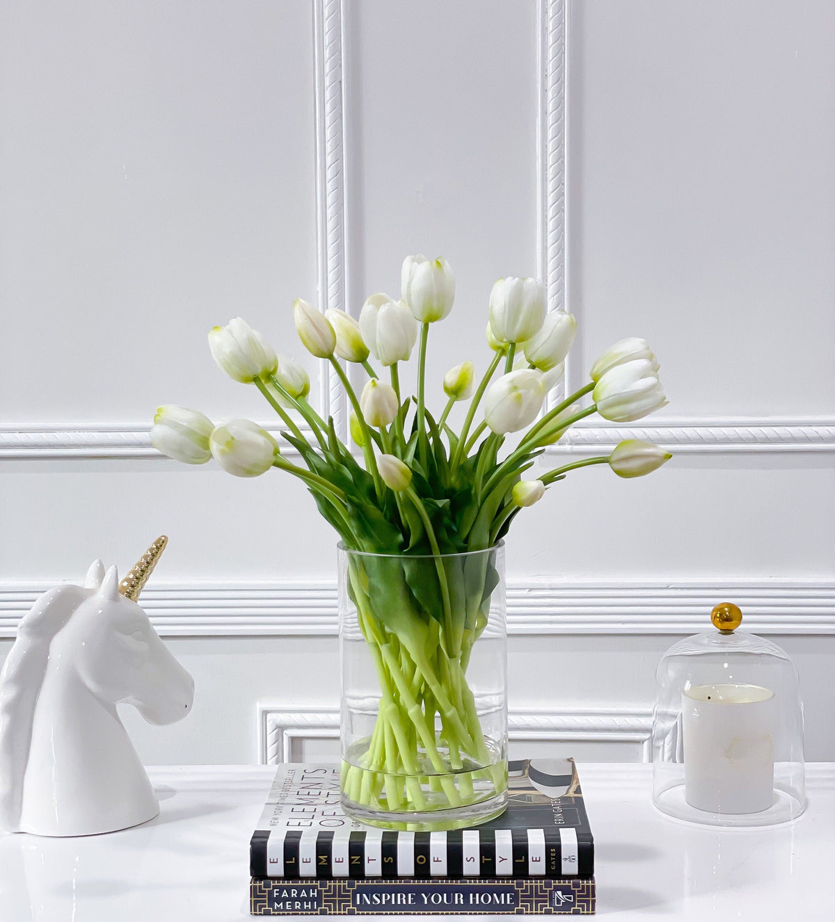 16-in Real Touch Tulip Stem Bundle of 5 - Gallery