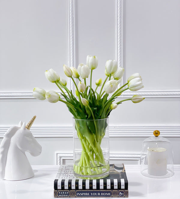 16-in Real Touch Tulip Stem Bundle of 5 - Gallery