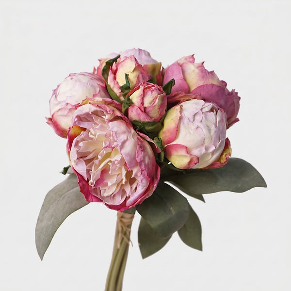 7 Stems Peony Bundle - Purple