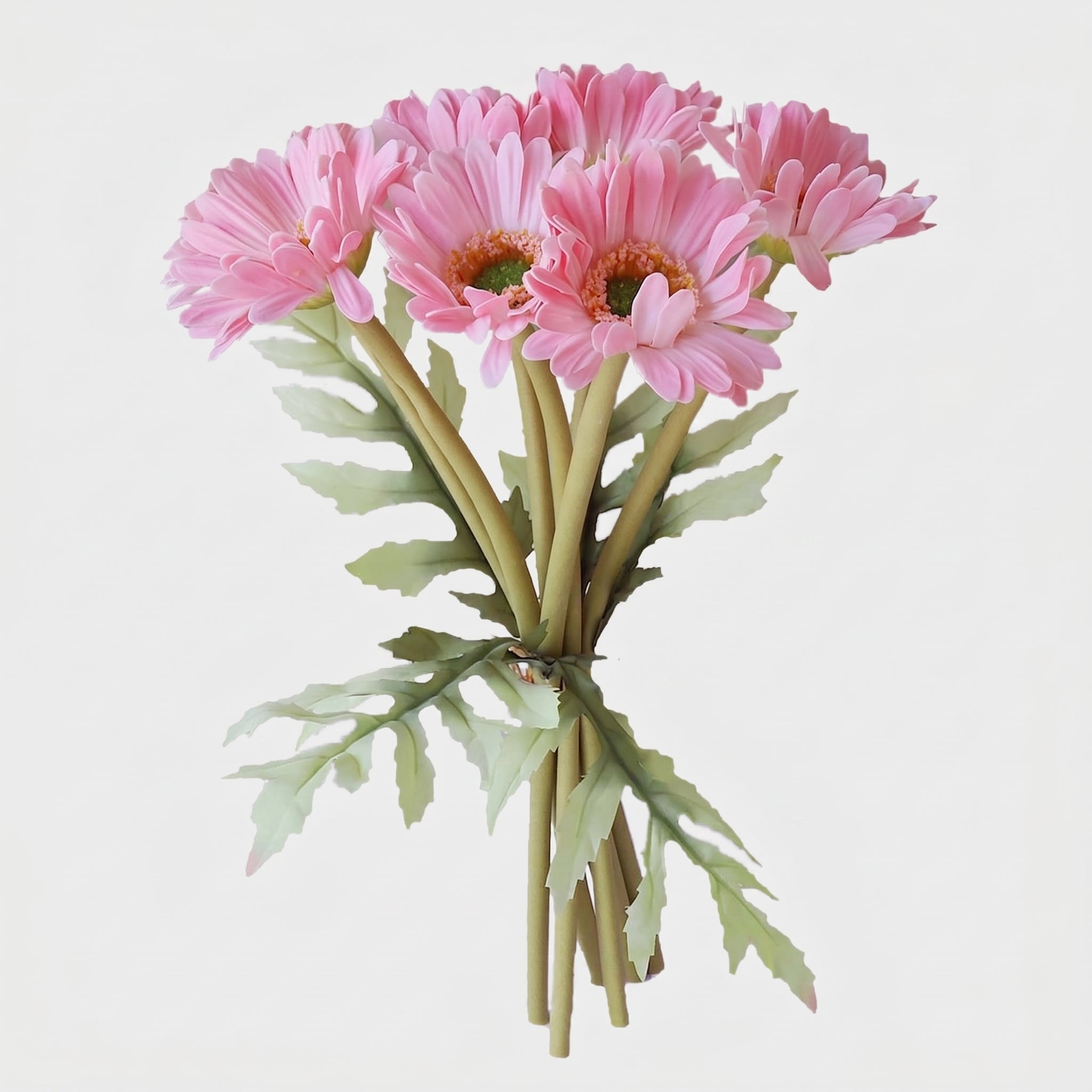 Real Touch Gerbera Daisy Stem Bouquet Secondary image