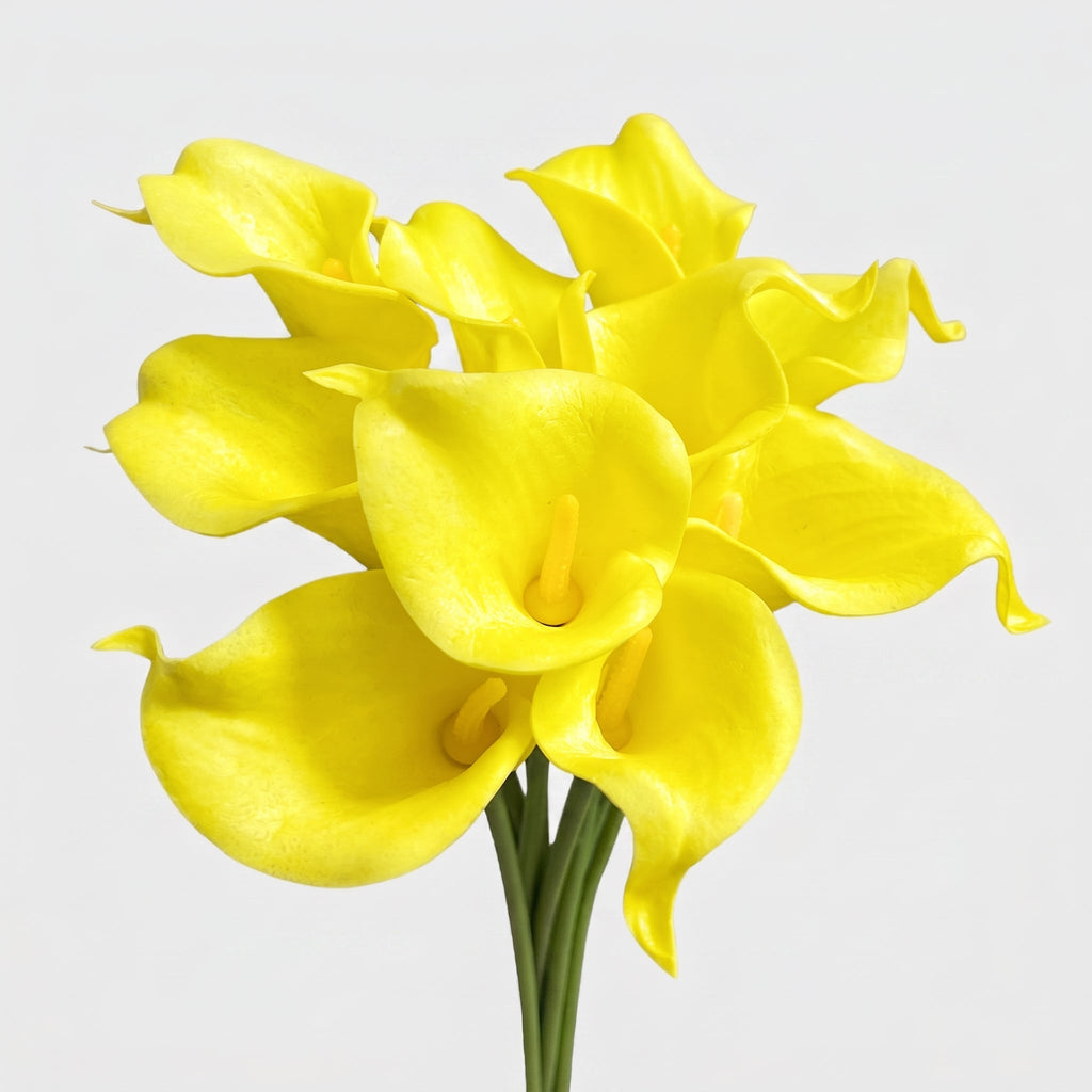 Small Calla Lily Bundle | Faux Real-Touch PU Lily 14.5" - Pink (extra)