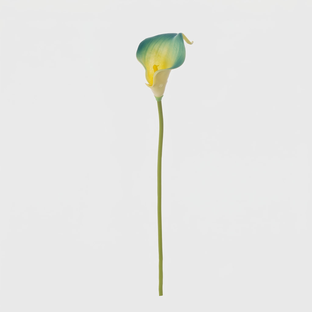 Small Calla Lily Bundle | Faux Real-Touch PU Lily 14.5" - Green (extra)