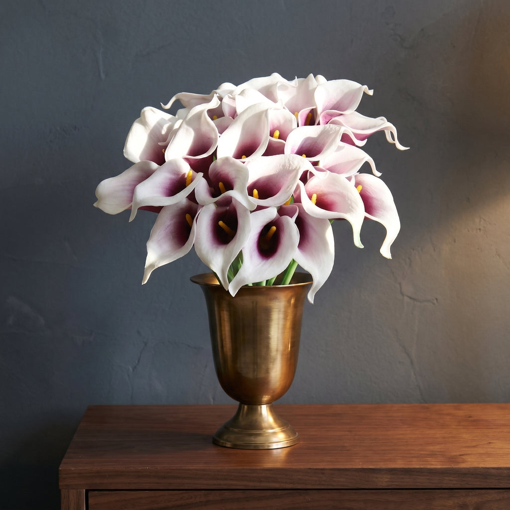 Small Calla Lily Bundle | Faux Real-Touch PU Lily 14.5" - Pink (extra)
