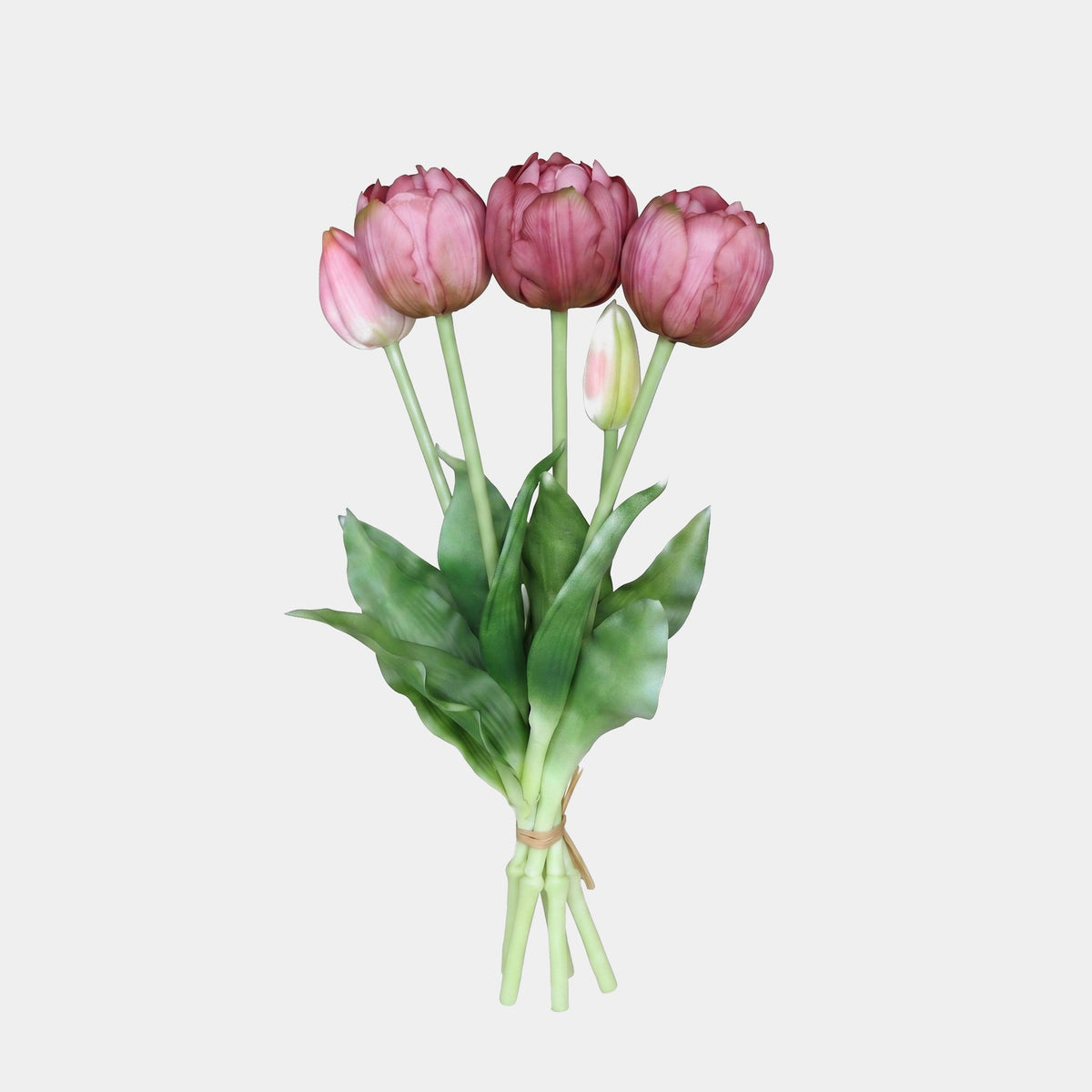 5 Peony & Tulip Bundle - Light Purple (Side View)