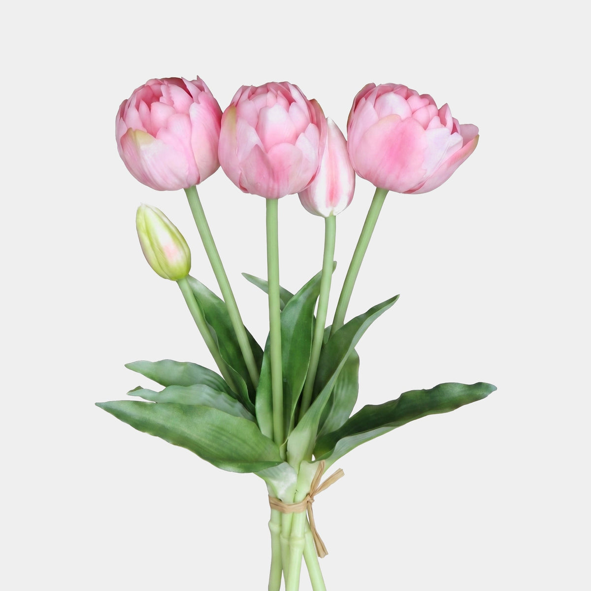 5 Peony & Tulip Bundle - Pink (Side View)