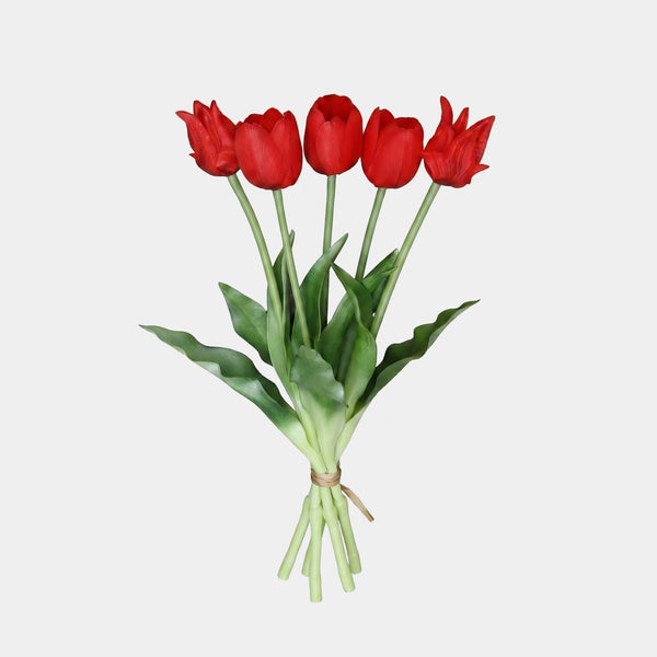 5 Fork Tulip Bundle - Red (Studio)