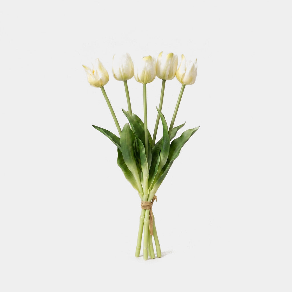 5 Fork Tulip Bundle - White (Studio)