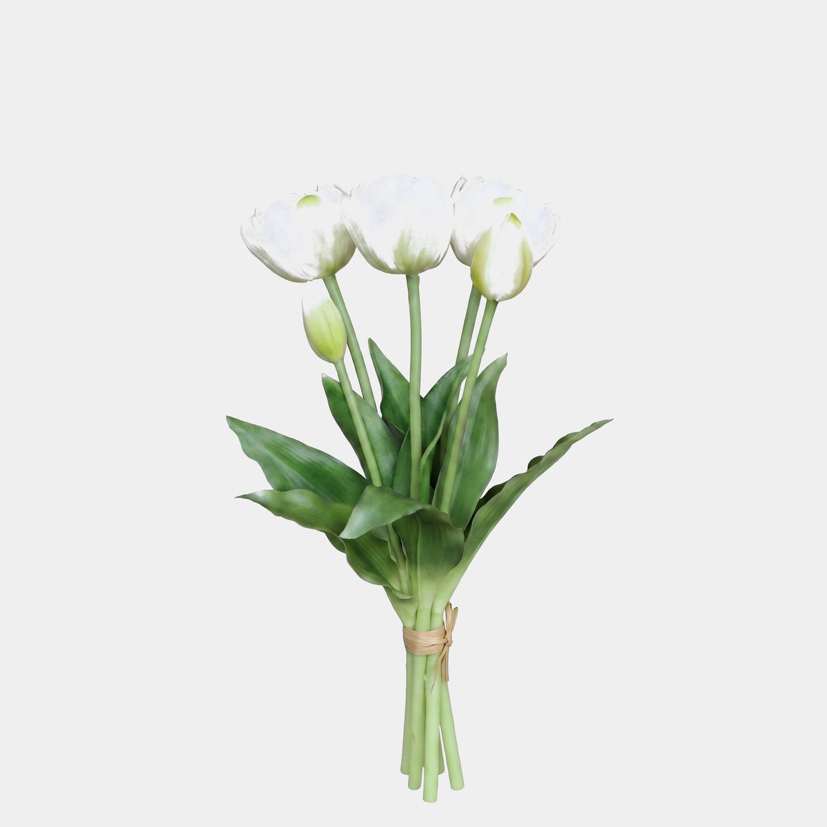 5 Peony & Tulip Bundle - White (Side View)