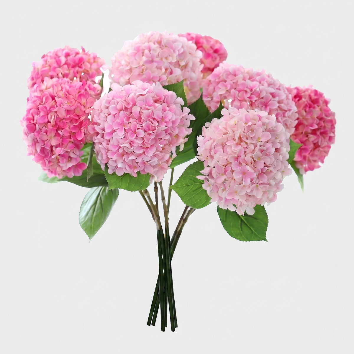 Large Premium Silk Hydrangea Single Stem - Bouquet (edited)