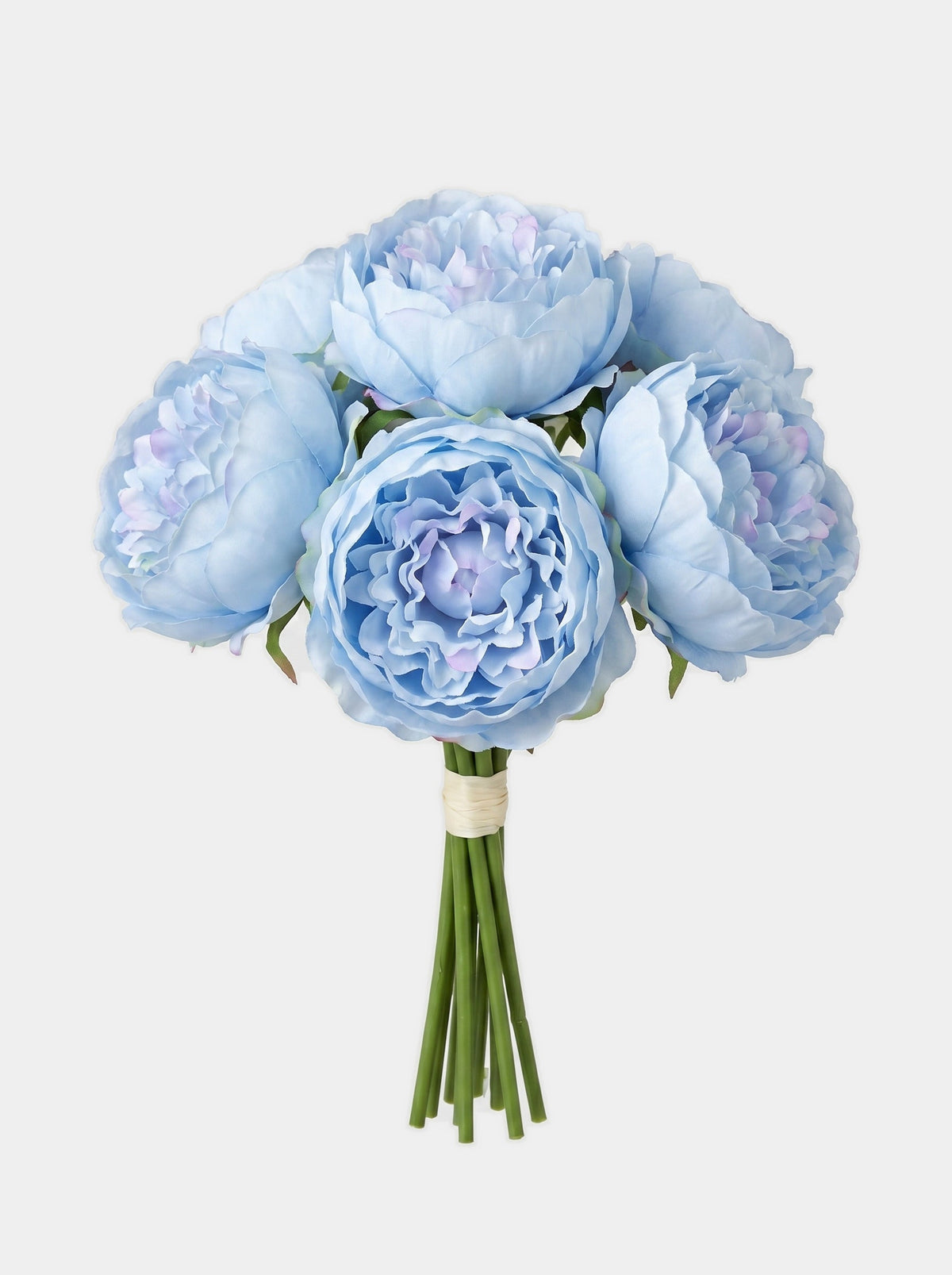 5 Stems Peony Bouquet - Blue - Studio
