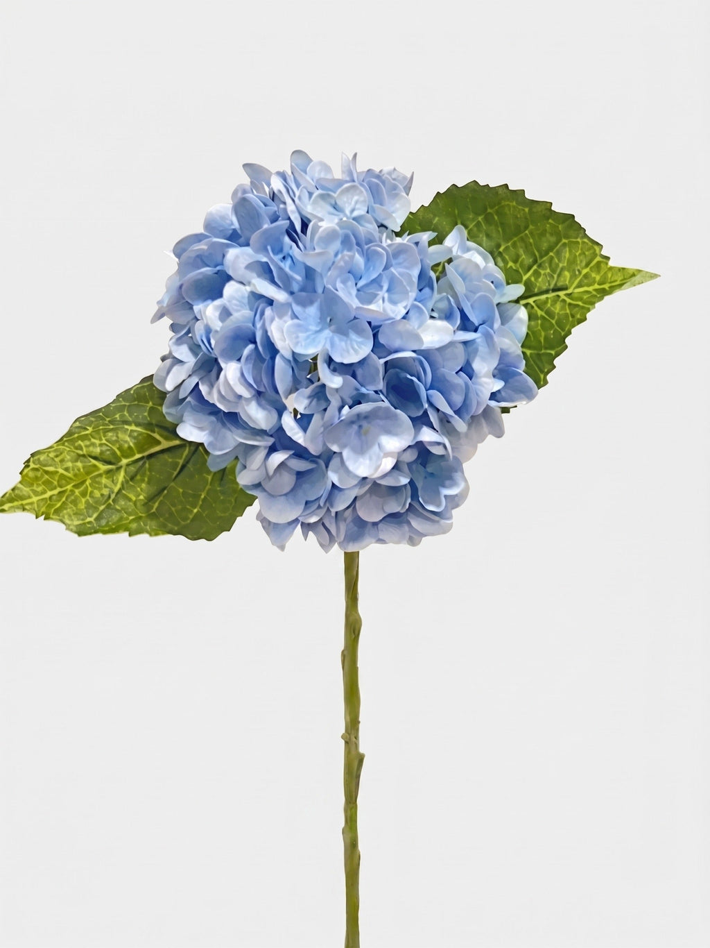 21-in Real Touch Hydrangea Stem - Blue 05 (Studio Gray)