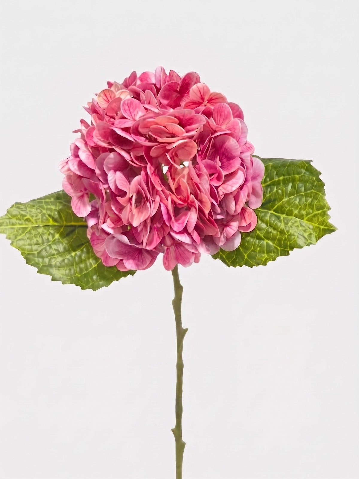 21-in Real Touch Hydrangea Stem - Sweet Pink 15 (Studio Gray)