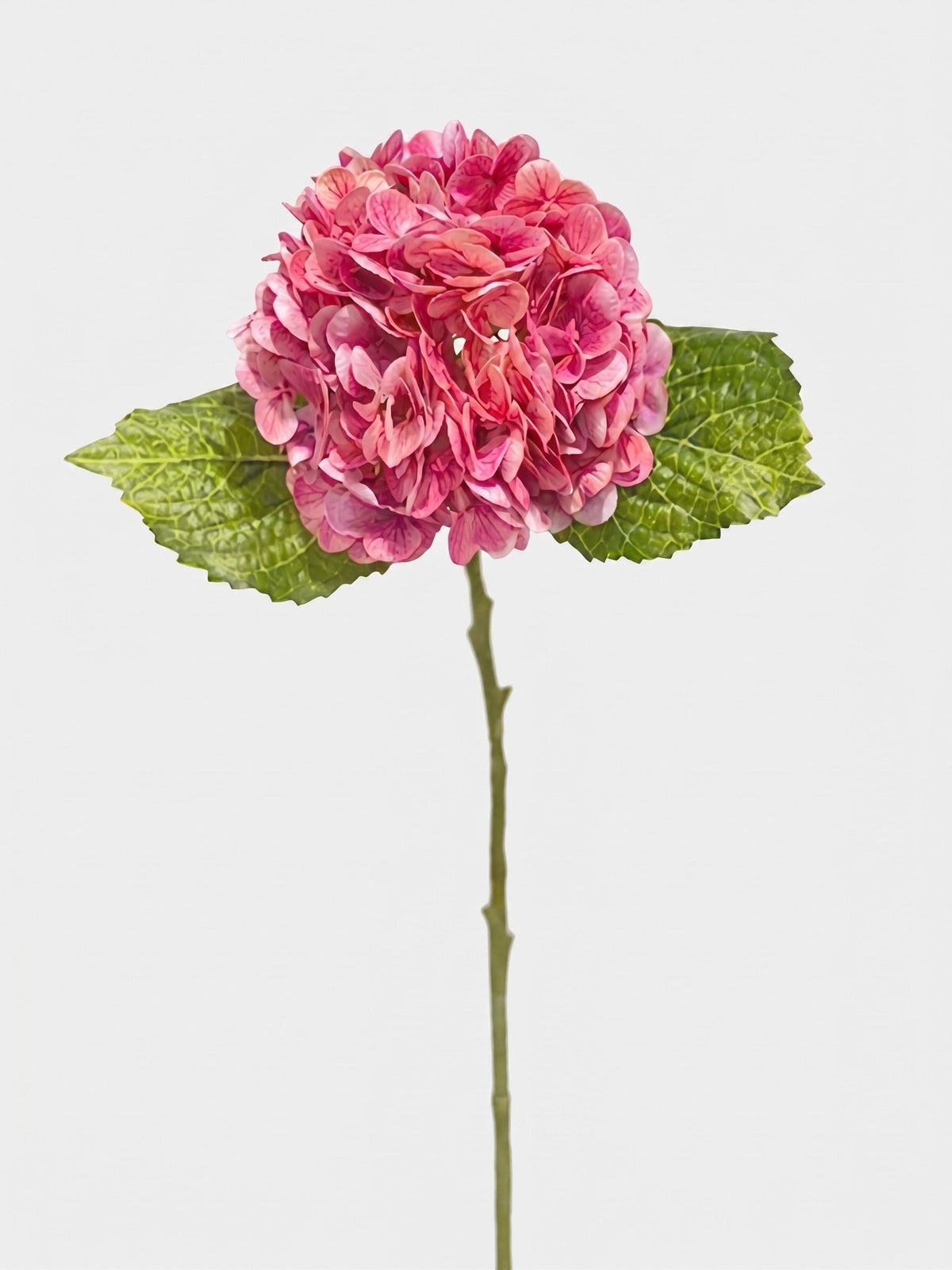 21-in Real Touch Hydrangea Stem - Sweet Pink 16 (Studio Gray)