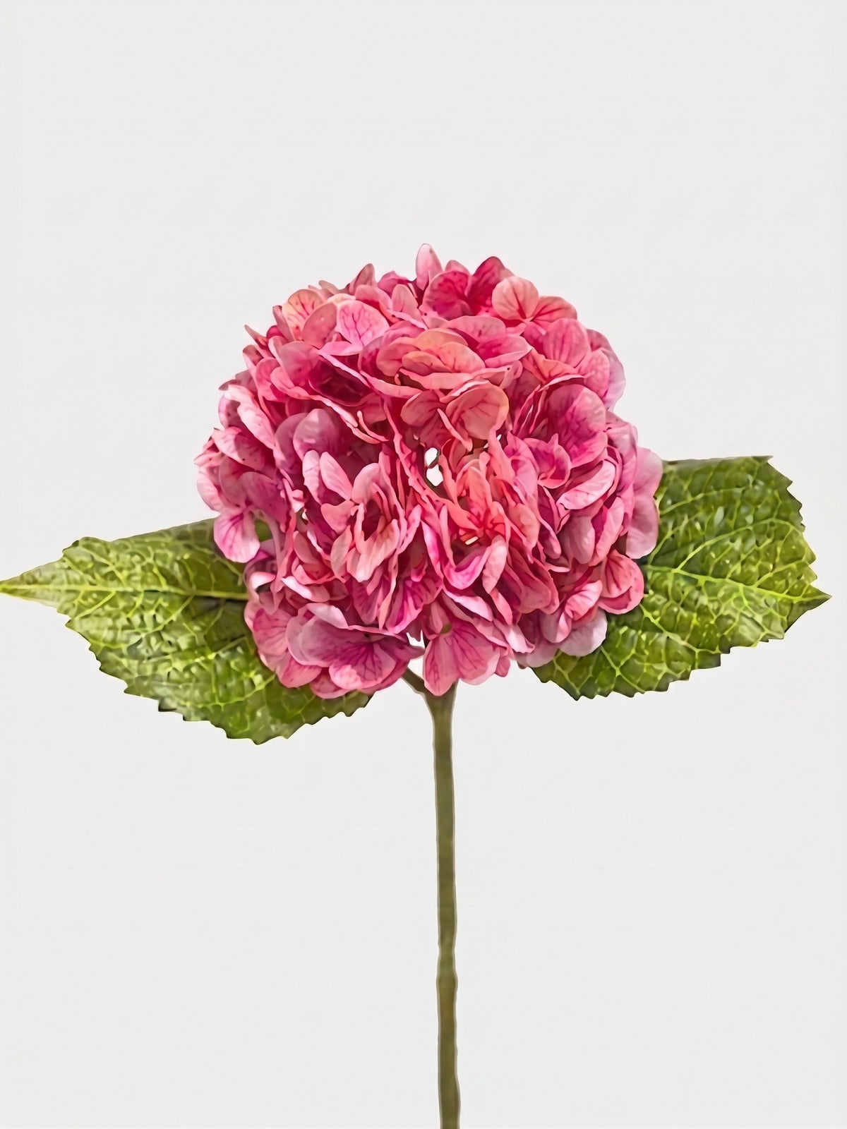 21-in Real Touch Hydrangea Stem - Sweet Pink 17 (Studio Gray)